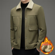 Men's Autumn And Winter Woolen Jacket