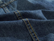 Removing Cap Locomotive Denim Waistcoat Vest