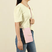 Mobile Phone Bags With Transparent Touch Screen Multifunctional Crossbody Bag