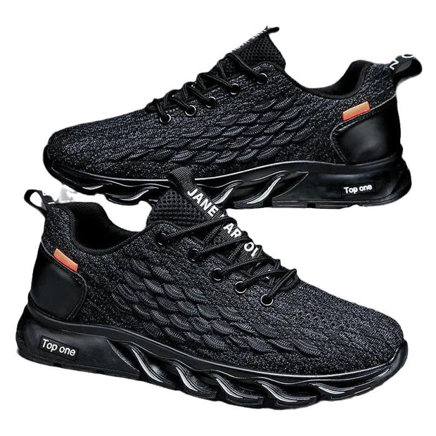 Season Air Cushion Sneaker Fly-kit Mesh Casual Shoes Breathable