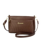 Fashion Rhombus Middle-aged Mom Shoulder Messenger Bag